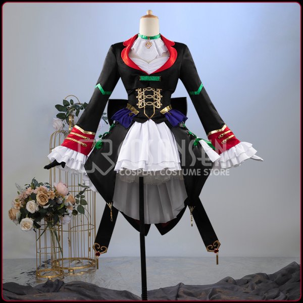 画像2: 【25%OFF】ウマ娘プリティーダービー ラヴズオンリ一ユ一 勝負服 コスプレ衣装 (2)