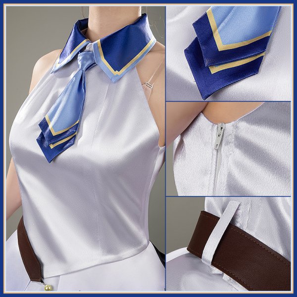 画像13: 【25%OFF】ウマ娘プリティーダービー デアリングタクト 勝負服 コスプレ衣装 (13)