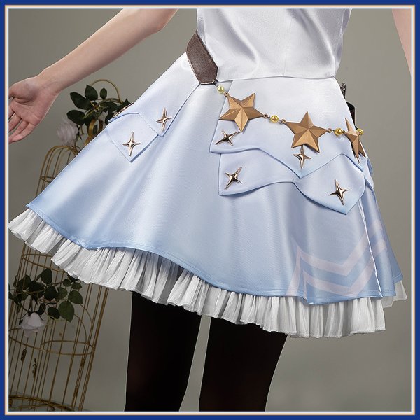 画像14: 【25%OFF】ウマ娘プリティーダービー デアリングタクト 勝負服 コスプレ衣装 (14)