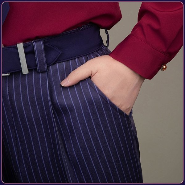 画像14: 【25％OFF】バーチャルYouTuber Vtuber 渡会ひばり「De Lu Lu」MV衣装 コスプレ衣装 (14)