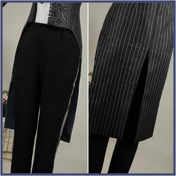 画像11: ツイステ風 「Lost in the Book〜始まりのハロウィーン〜」ジェイド コスプレ衣装 (11)