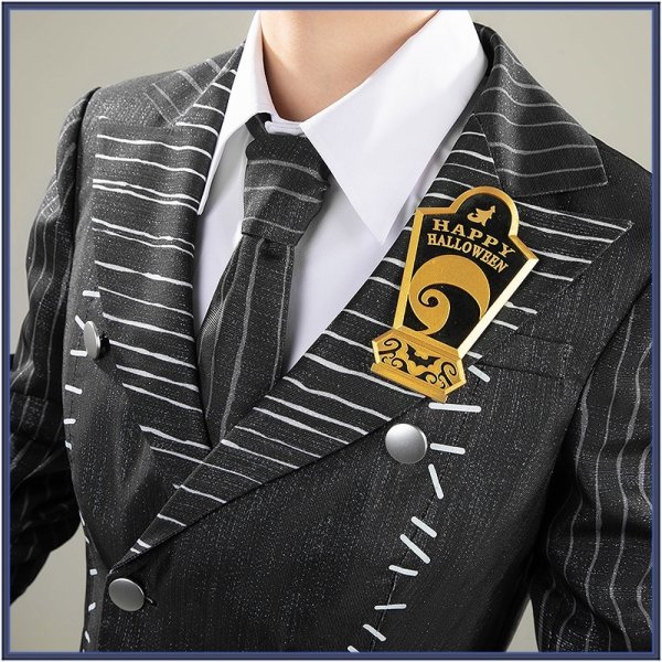 画像7: 【25%OFF】ツイステ風 「Lost in the Book〜始まりのハロウィーン〜」アズール コスプレ衣装 (7)