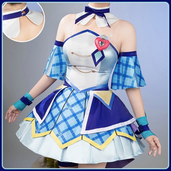 画像5: 【25%OFF】キミとアイドルプリキュア♪ キュアウインク コスプレ衣装 (5)