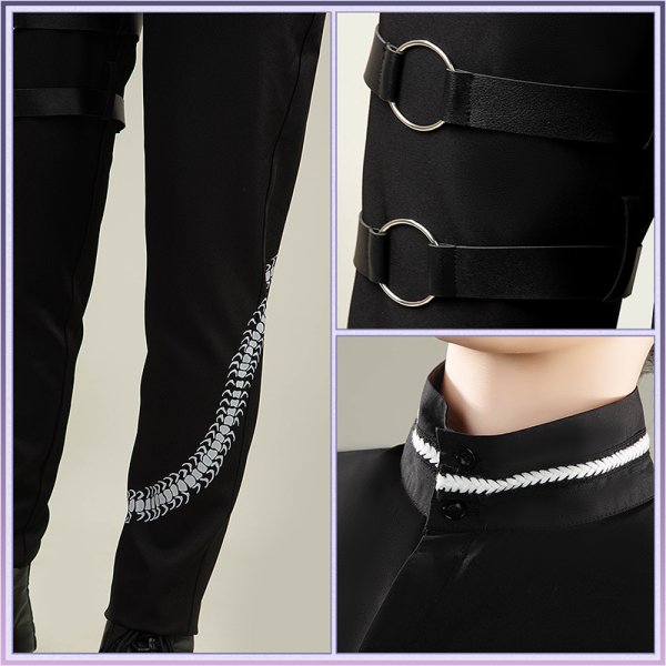 画像14: バーチャルYouTuber Vtuber「NIJI HOLIC」イブラヒム コスプレ衣装 (14)