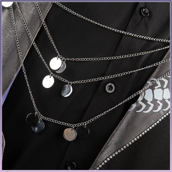 画像8: バーチャルYouTuber Vtuber「NIJI HOLIC」イブラヒム コスプレ衣装 (8)