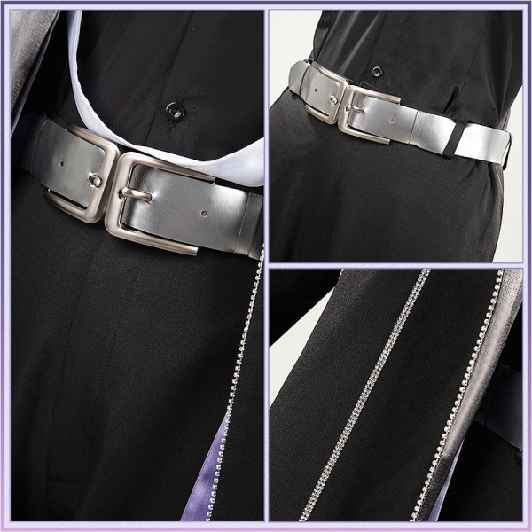 画像12: バーチャルYouTuber Vtuber「NIJI HOLIC」イブラヒム コスプレ衣装 (12)