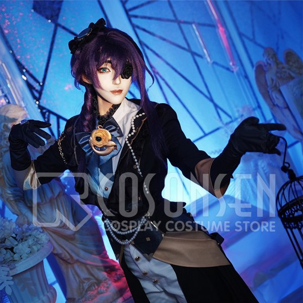 画像3: 【25%OFF】あんスタ風 渉 マヨイ ニキ 『クロススカウト・傾慕の華/享楽』コスプレ衣装 (3)