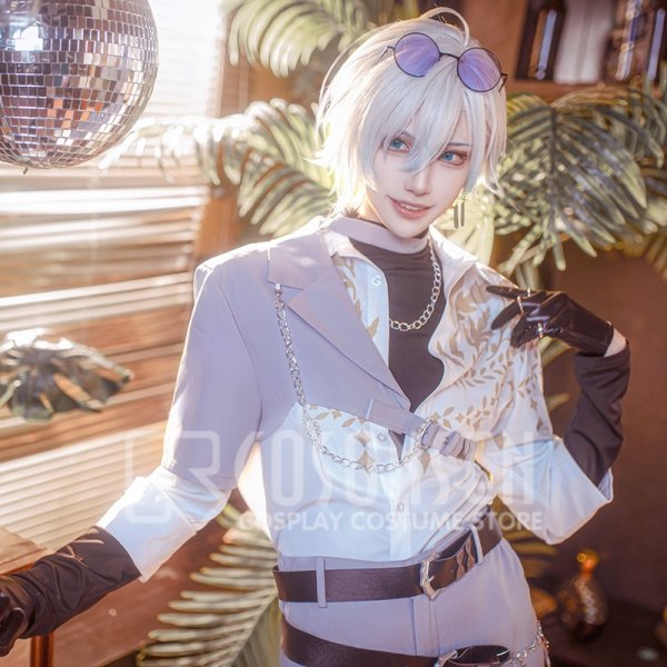 画像3: 【25%OFF&女性S/M/L/XLサイズ在庫あり】バーチャルYouTuber Vtuber Kaelix ケイリクス コスプレ衣装 (3)