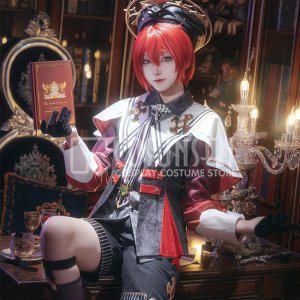 画像: 【25％OFF】あんスタ風 堕天使の晩餐会衣装 仙石忍 朱桜司 コスプレ衣装