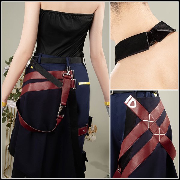 画像14: 【25%OFF】ウマ娘プリティーダービー フェノーメノ 勝負服 コスプレ衣装 (14)