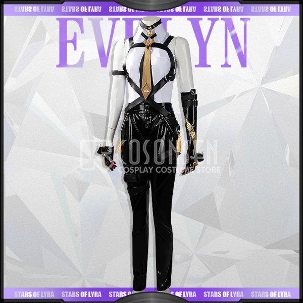 画像5: 【25%OFF】ゼンレスゾーンゼロ イヴリン コスプレ衣装 (5)