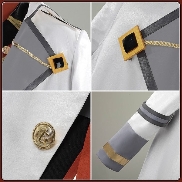 画像8: 【25％OFF】あんスタ風 Graceful Punishment 伏見 乱 影片 朔間 瀬名 コスプレ衣装 (8)