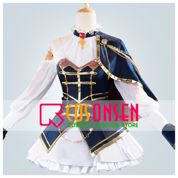 画像1: バーチャルYouTuber Vtuber アンジュ・カトリーナ SYMPHONIA 5周年 ライブ衣装 コスプレ衣装 (1)