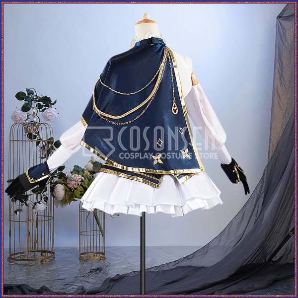 画像4: バーチャルYouTuber Vtuber アンジュ・カトリーナ SYMPHONIA 5周年 ライブ衣装 コスプレ衣装 (4)