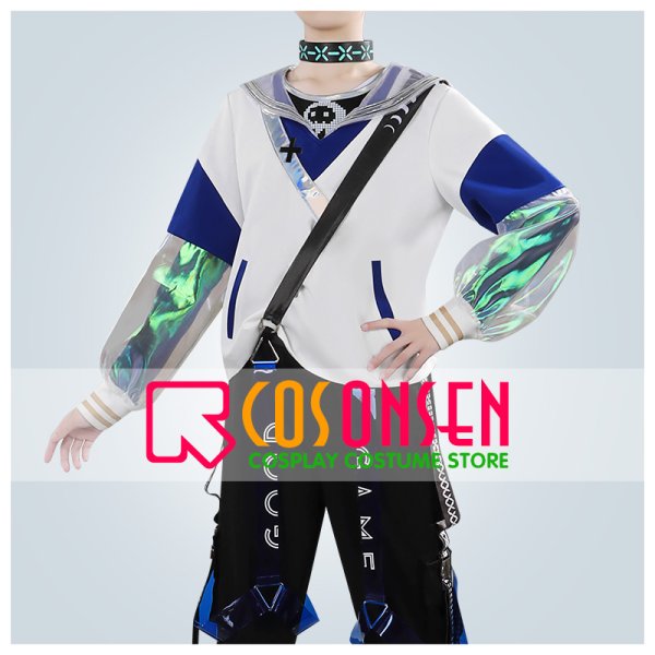 画像1: アークナイツ arknights プレイヤーフォーエバー 水月 コスプレ衣装 (1)