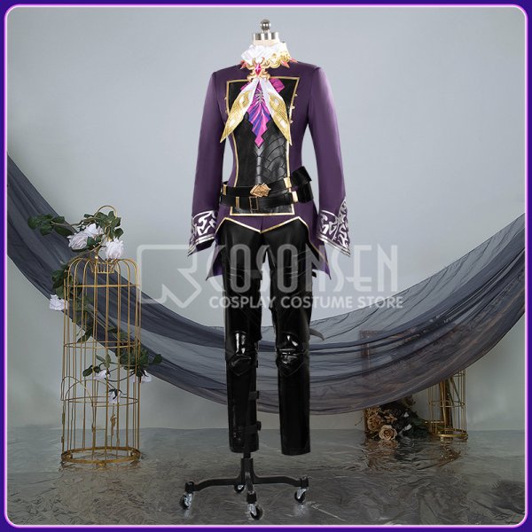 画像4: 【25%OFF】Fate/Grand Order FGO 巌窟王 モンテ・クリスト 霊基再臨 第2段階 コスプレ衣装 (4)