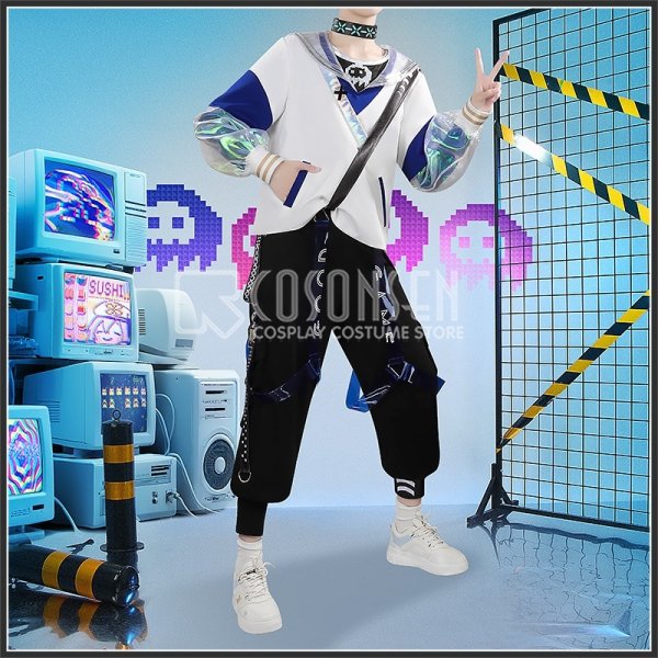 画像2: アークナイツ arknights プレイヤーフォーエバー 水月 コスプレ衣装 (2)