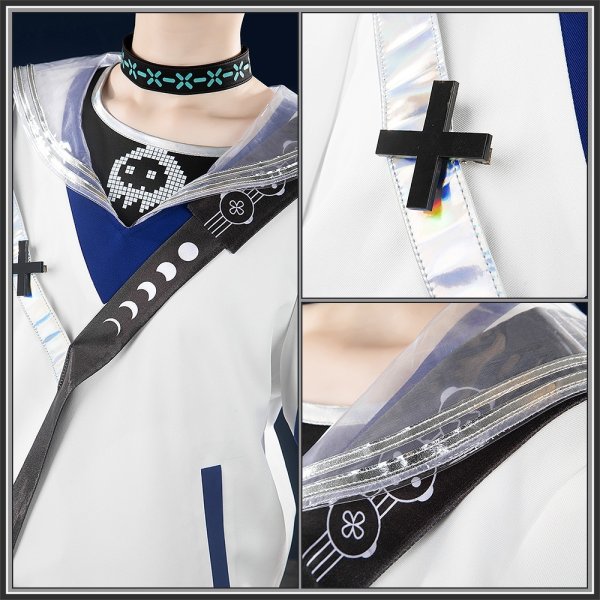 画像7: アークナイツ arknights プレイヤーフォーエバー 水月 コスプレ衣装 (7)
