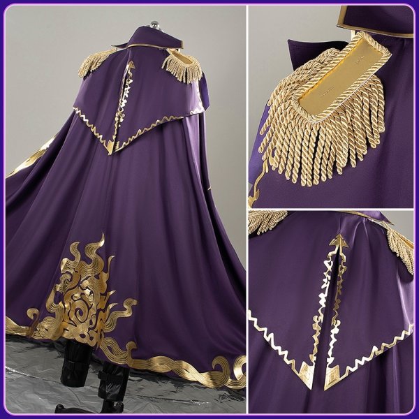 画像11: 【25%OFF】Fate/Grand Order FGO 巌窟王 モンテ・クリスト 霊基再臨 第2段階 コスプレ衣装 (11)