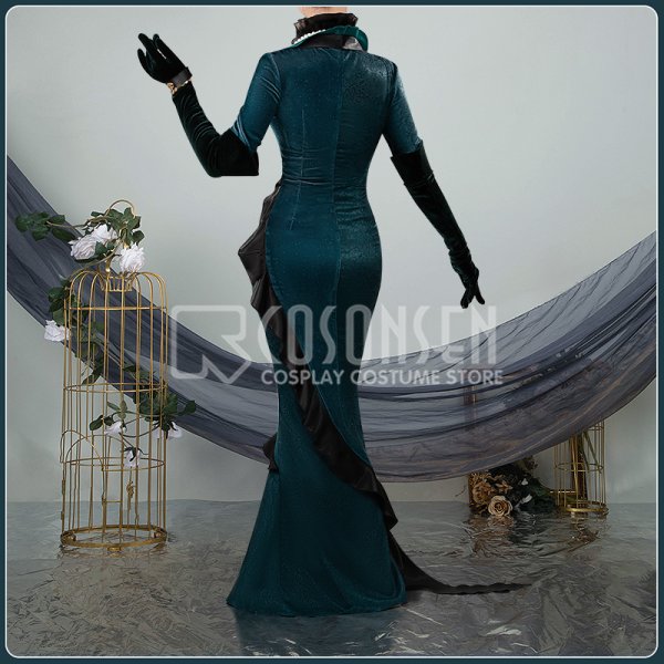 画像4: 【25%OFF】ツイステ風 珊瑚の海 ジョルジーナ・リーチ コスプレ衣装 (4)