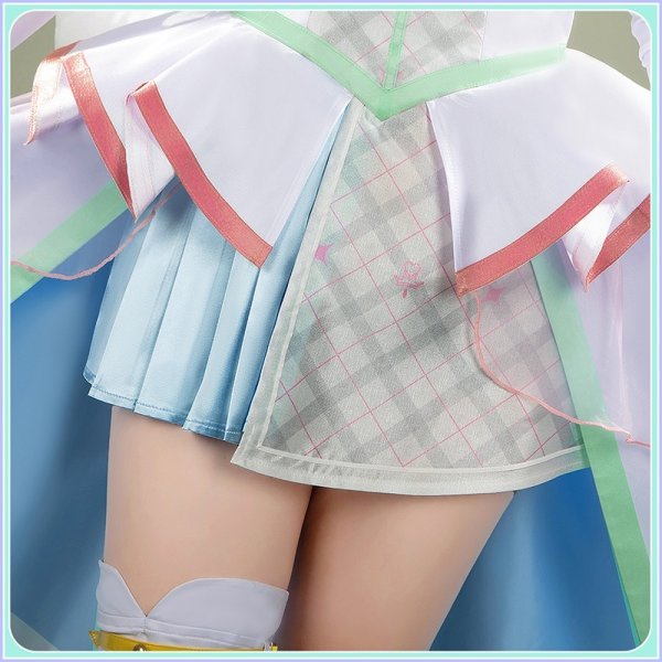 画像10: 【25%OFF】キミとアイドルプリキュア♪ キュアズキューン コスプレ衣装 (10)