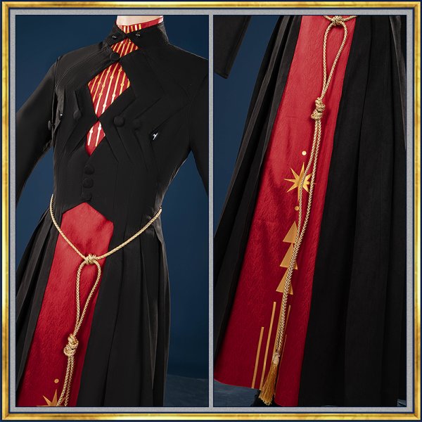 画像10: 【25％OFF】Fate/Grand Order FGO ダンテ・アリギエーリ 霊基再臨 第3段階 コスプレ衣装 (10)