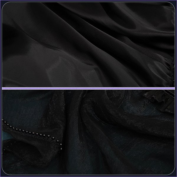 画像19: バーチャル YouTuber Vtuber 星川サラ ゴスロリ風 新衣装 コスプレ衣装 (19)