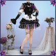 画像2: 【25％OFF】バーチャル YouTuber Vtuber 星川サラ ゴスロリ風 新衣装 コスプレ衣装 (2)