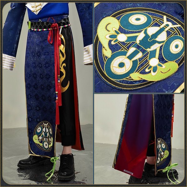 画像9: 【25%OFF&女性S/M/L/XL在庫あり】バーチャルYouTuber Vtuber Dytica 2nd Anniversary 伊波 コスプレ衣装 (9)