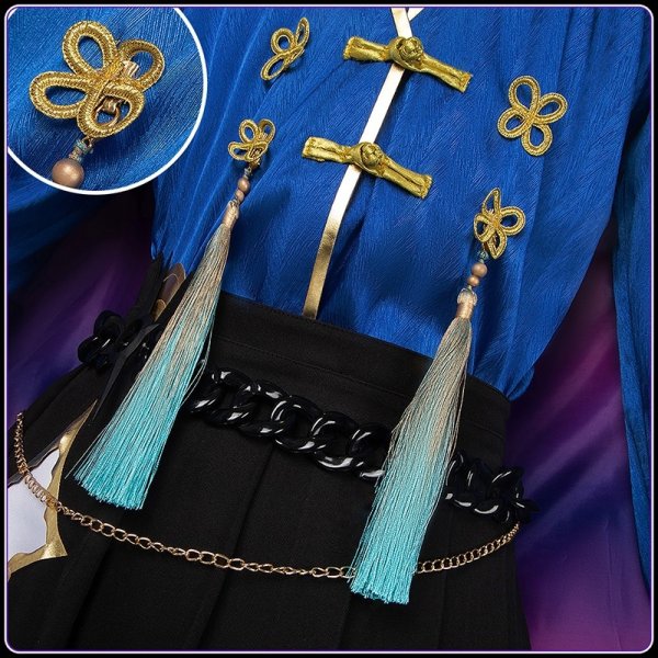 画像8: 【25%OFF&女性S/M/L/XLサイズ在庫あり・一週間発送】バーチャルYouTuber Vtuber Dytica 2nd Anniversary ショウ コスプレ衣装 (8)