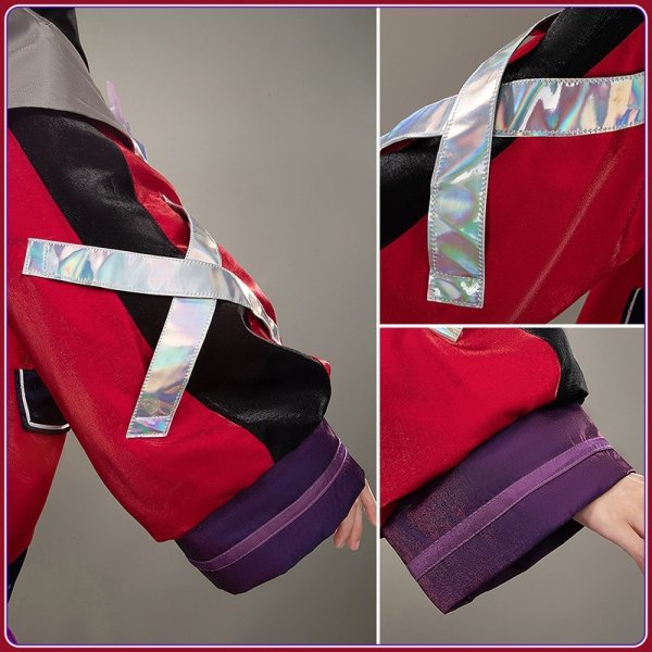 画像9: バーチャルYouTuber Vtuber くずは ポケコロツイン衣装 コスプレ衣装 (9)