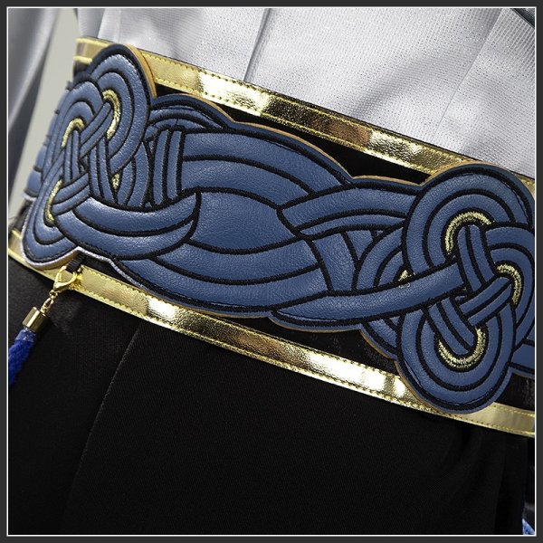 画像8: アークナイツ 2025音律聯覚 玉釉の氷紋 ズオ・ラウ Zuo Le コスプレ衣装 (8)