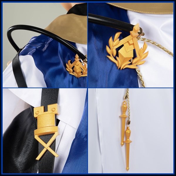 画像14: アークナイツ arknights 祭儀師 トラゴディア Tragodia コスプレ衣装 (14)