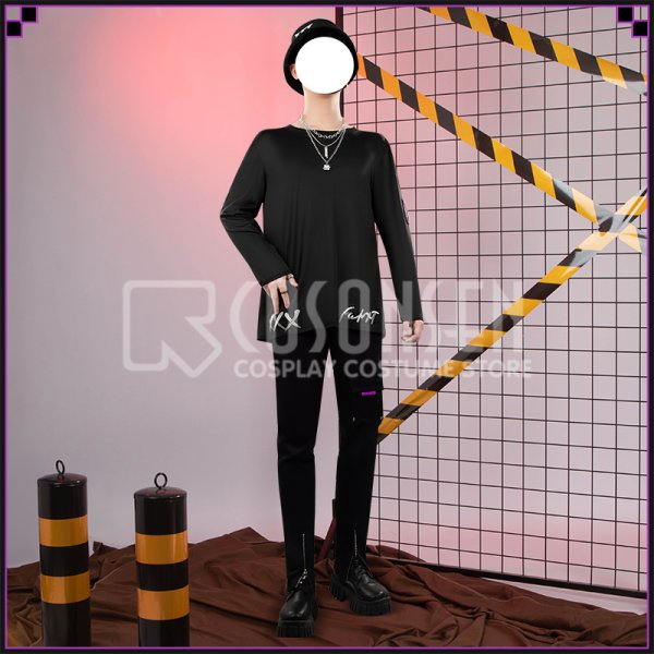 画像4: 【25％OFF&女性S/M/L/XL在庫あり】バーチャルYouTuber Vtuber 不破湊 新衣装 コスプレ衣装 (4)