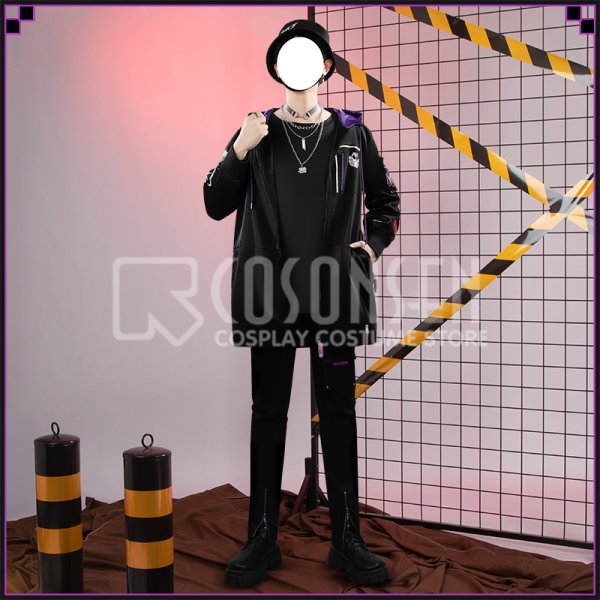 画像2: 【25％OFF&女性S/M/L/XL在庫あり】バーチャルYouTuber Vtuber 不破湊 新衣装 コスプレ衣装 (2)