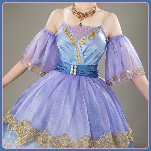 画像4: 【25％OFF】ウマ娘プリティーダービー 心、夜風にさらわれて メジロマックイーン コスプレ衣装 (4)