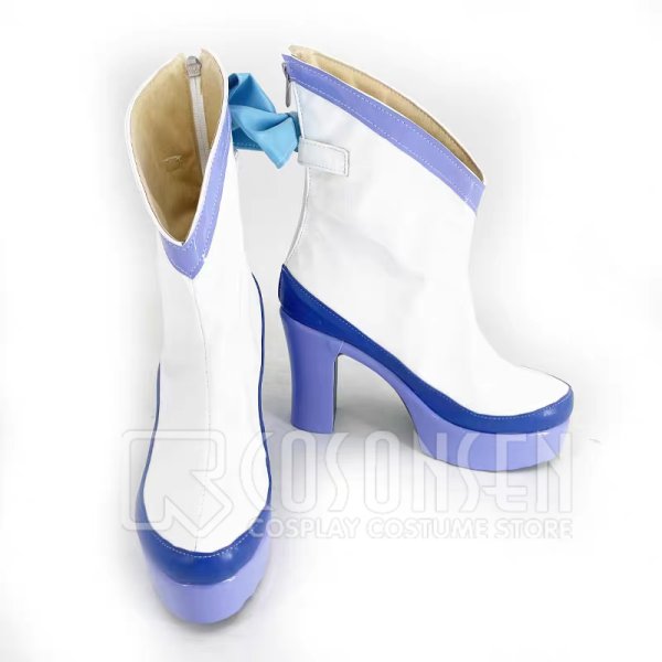 画像2: キミとアイドルプリキュア キュアウインク コスプレ靴 (2)