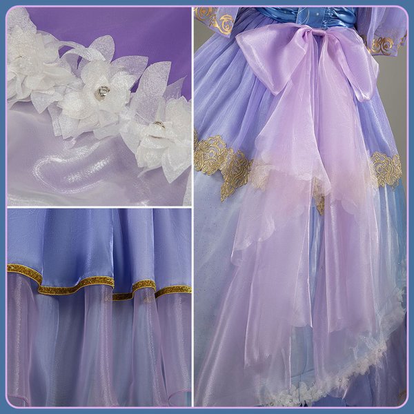 画像8: 【25％OFF】ウマ娘プリティーダービー 心、夜風にさらわれて メジロマックイーン コスプレ衣装 (8)