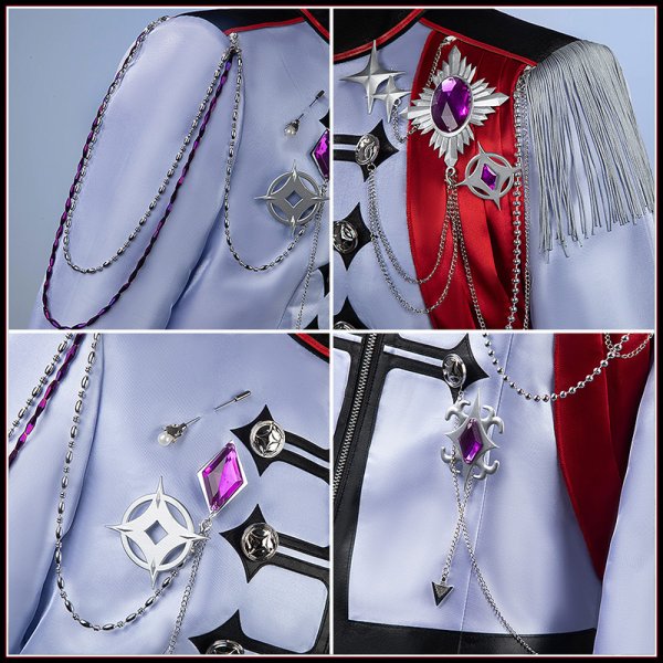 画像12: バーチャルYouTuber Vtuber Freodore フリオドール コスプレ衣装 (12)