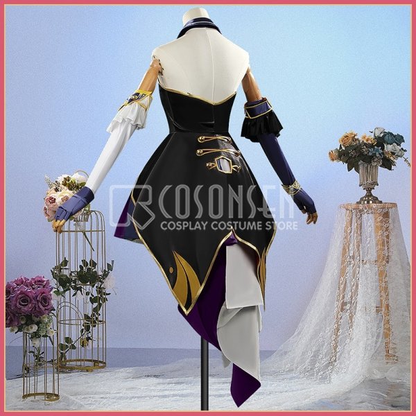 画像5: 【25％OFF】ウマ娘プリティーダービー クロノジェネシス 勝負服 コスプレ衣装 (5)