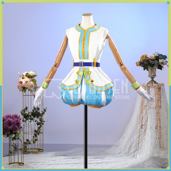 画像5: 【25％OFF】ウマ娘プリティーダービー スマートファルコン パレード衣装 コスプレ衣装 (5)