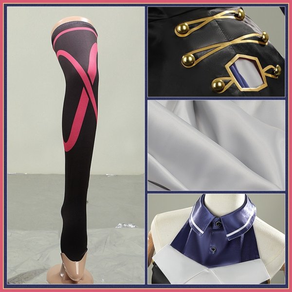 画像11: 【25％OFF】ウマ娘プリティーダービー クロノジェネシス 勝負服 コスプレ衣装 (11)