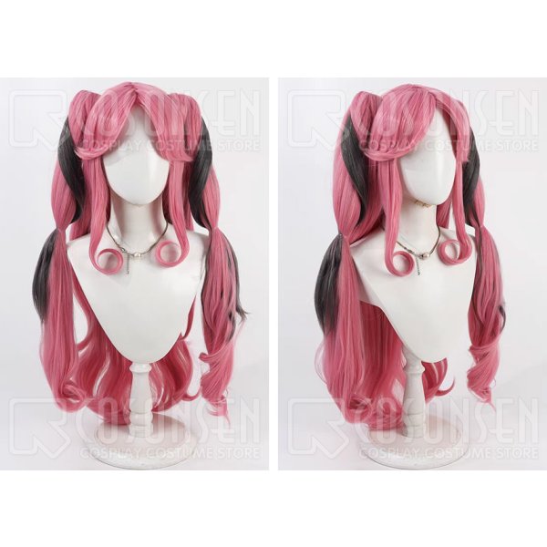 画像2: キミとアイドルプリキュア キュアキッス コスプレウィッグ (2)