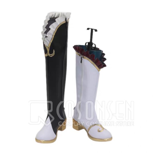 画像1: ウマ娘プリティーダービー ラヴズオンリ一ユ一 勝負服 コスプレ靴 (1)