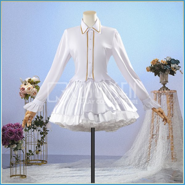 画像5: 【25％OFF】バーチャルYouTuber Vtuber リゼ・ヘルエスタ SYMPHONIA 5周年ライブ衣装 コスプレ衣装 (5)