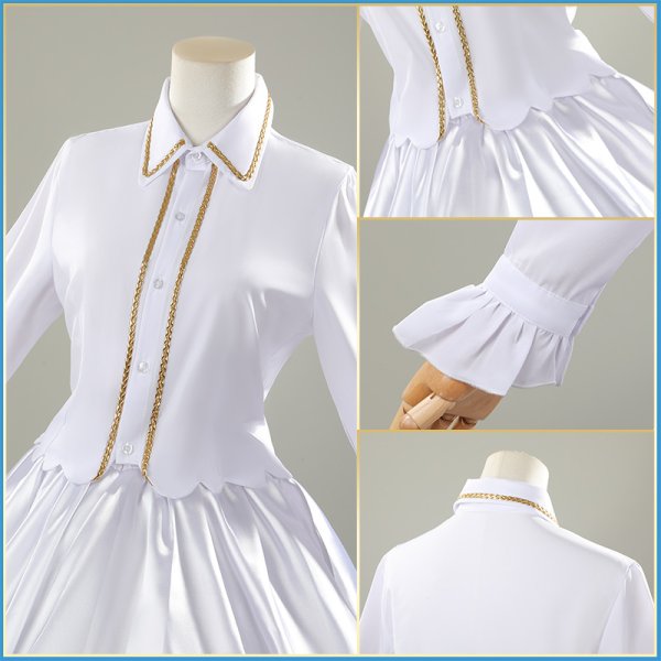 画像14: 【25％OFF】バーチャルYouTuber Vtuber リゼ・ヘルエスタ SYMPHONIA 5周年ライブ衣装 コスプレ衣装 (14)