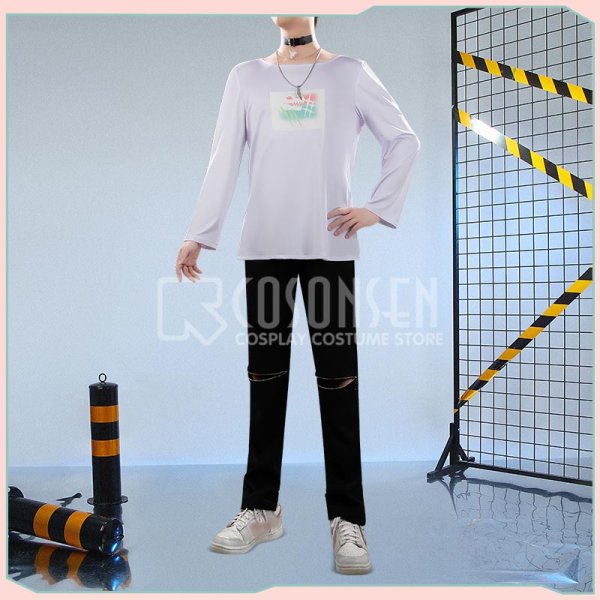 画像4: 【25％OFF】バーチャルYouTuber Vtuber 赤城ウェン 新衣装 コスプレ衣装 (4)