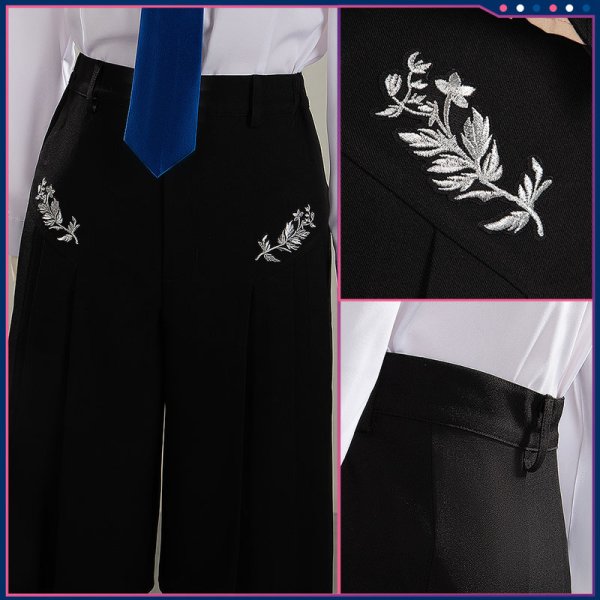 画像12: 【25％OFF】バーチャルYouTuber Vtuber Prison guard 監獄風衣装 酒寄颯馬 コスプレ衣装 (12)