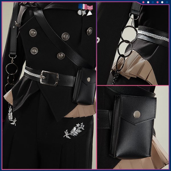 画像8: 【25％OFF】バーチャルYouTuber Vtuber Prison guard 監獄風衣装 酒寄颯馬 コスプレ衣装 (8)