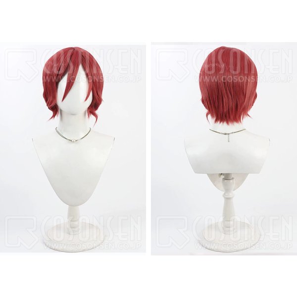 画像3: 刀剣乱舞 とうらぶ 新刀剣男士 太刀 面影 コスプレウィッグ (3)